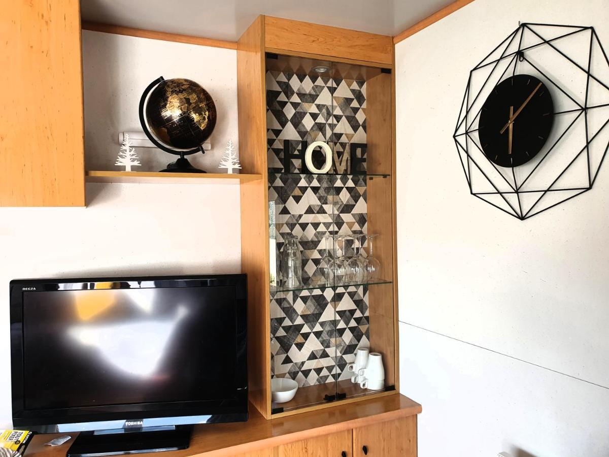 Mobil Home Dans Camping Saillagouse Eksteriør bilde