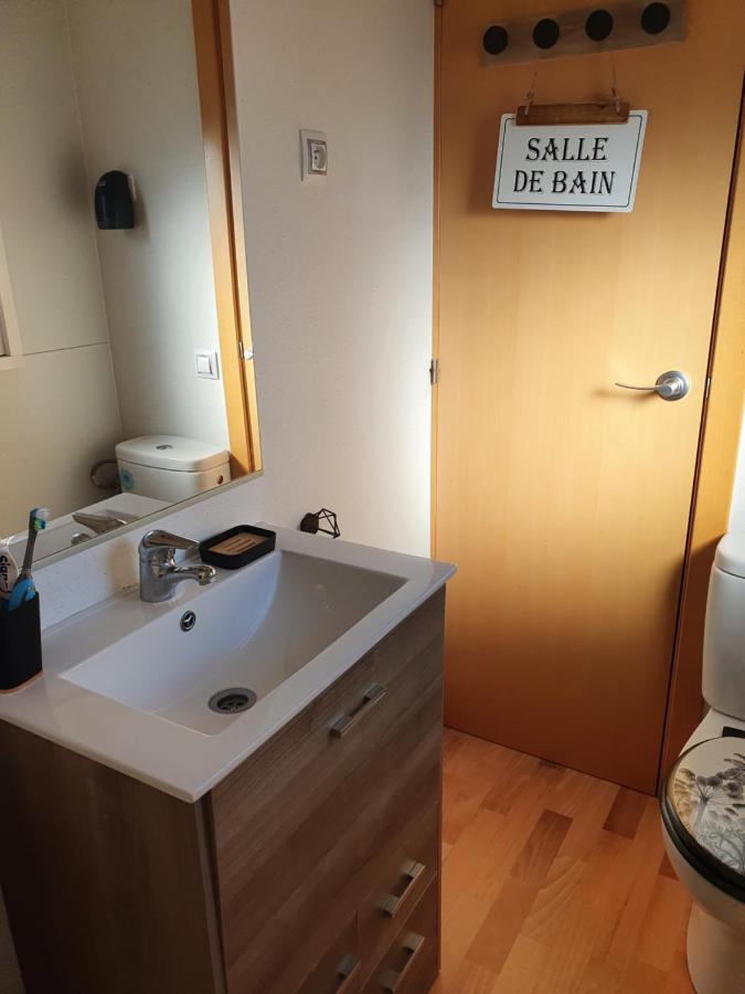 Mobil Home Dans Camping Saillagouse Eksteriør bilde