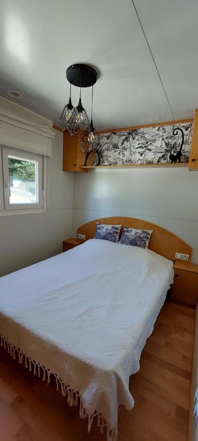 Mobil Home Dans Camping Saillagouse Eksteriør bilde